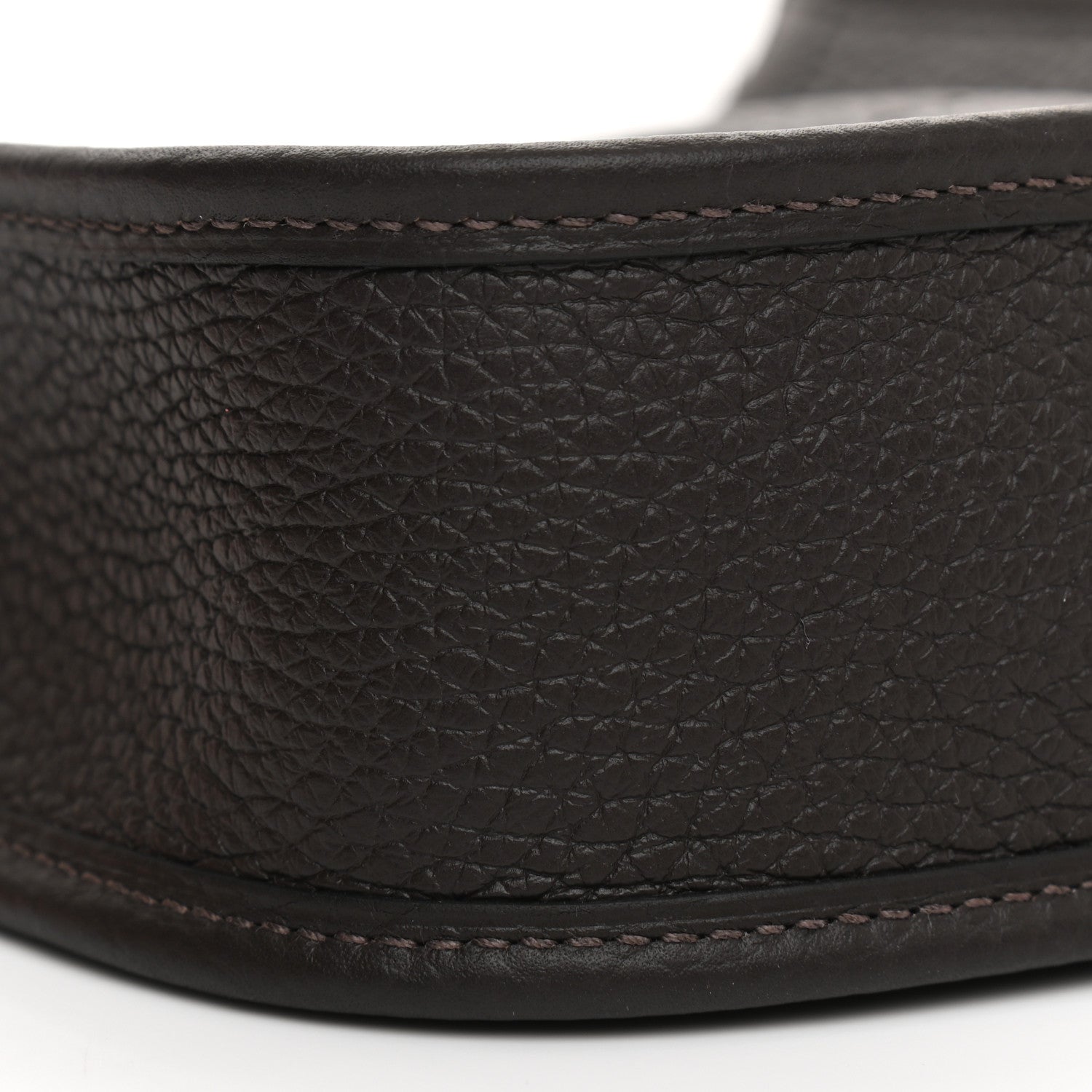 Hermes Taurillon Clemence Evelyne TPM Chocolate 17 of 21