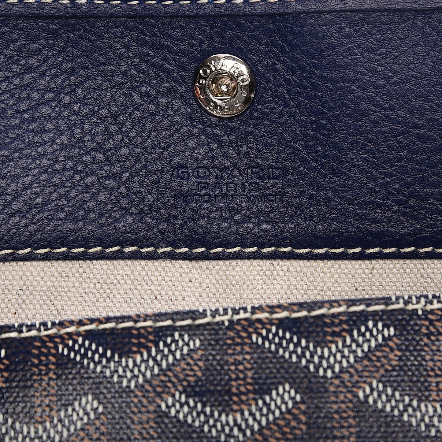 Goyardine Saint Louis GM Navy