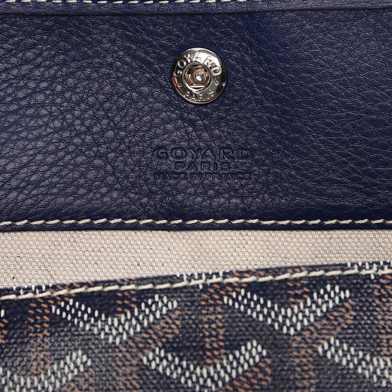 Goyard Goyardine Saint Louis GM Navy 7 of 9