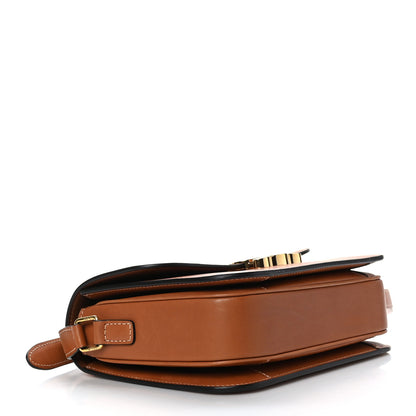 Celine Shiny Calfskin Medium Triomphe Tan 4 of 9