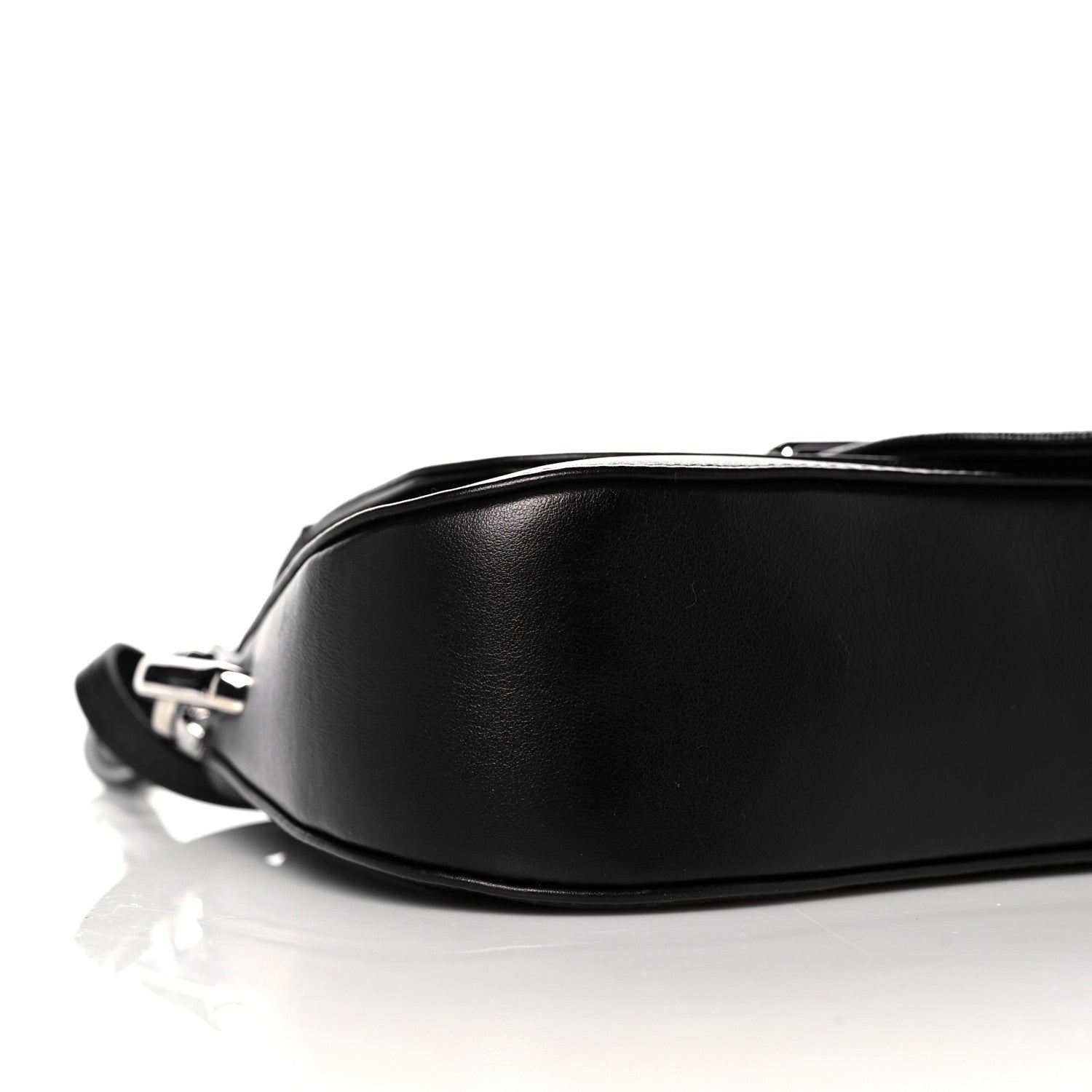 Prada City Calfskin Sidonie Shoulder Bag Black 7 of 10
