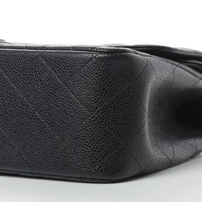 Chanel Caviar Quilted Jumbo Double Flap Black 9 of 9