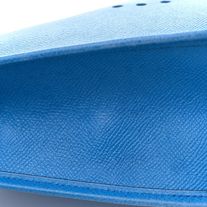 Hermes Epsom Evelyne GM Bleu France 18 of 19