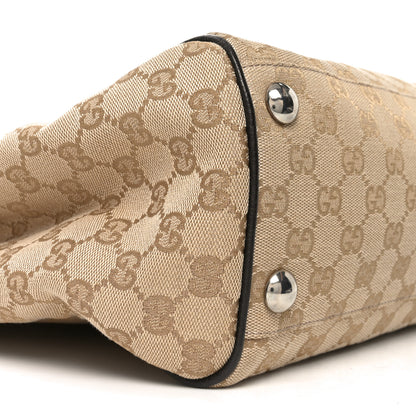Gucci GG Monogram Double Pocket Tote Brown 9 of 10