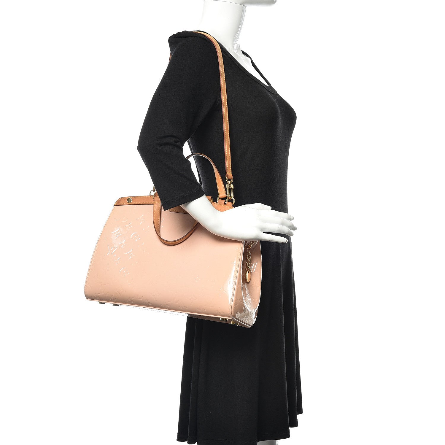 Louis Vuitton Vernis Brea MM Rose Angelique 2 of 11
