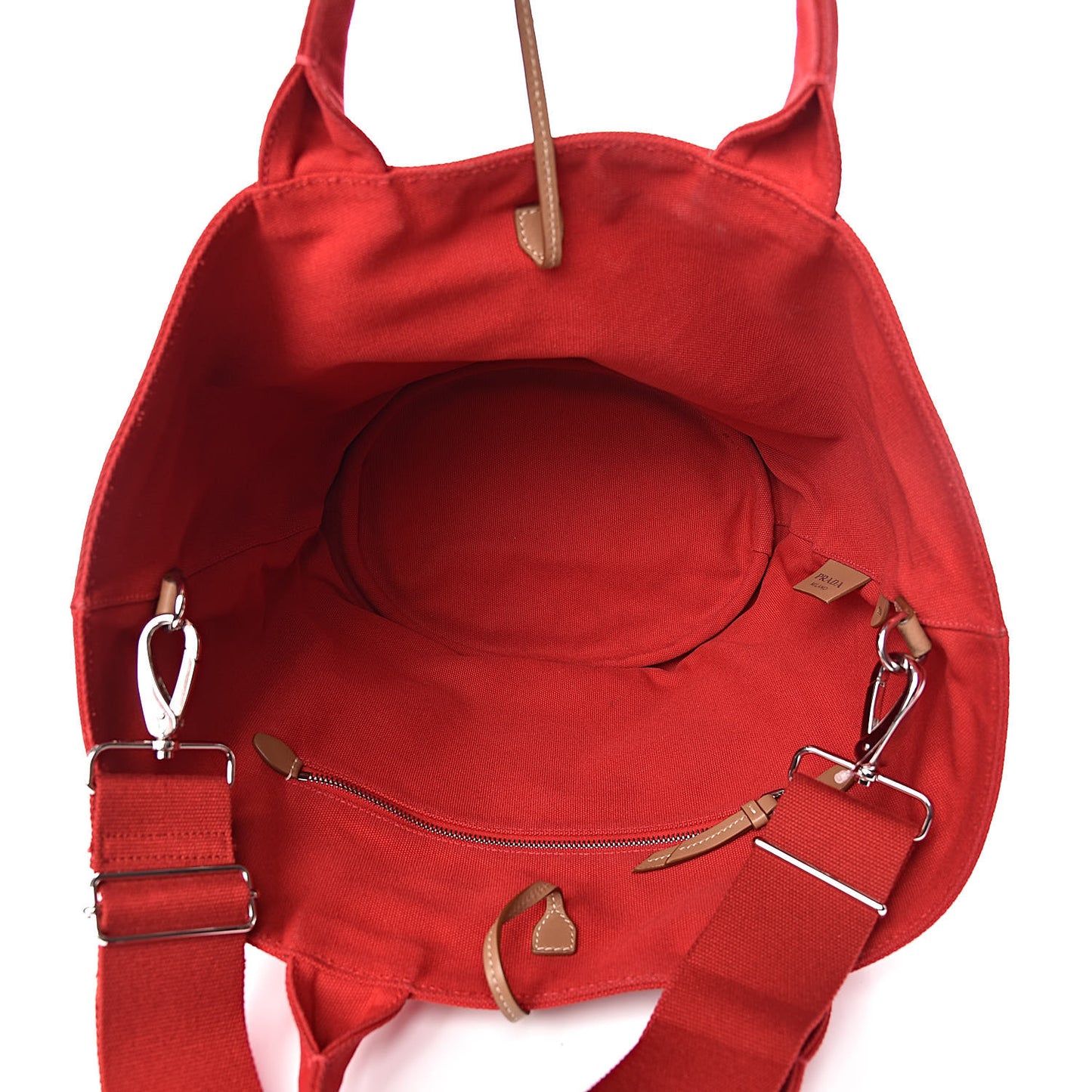 Canapa Small Shopping Tote Rosso