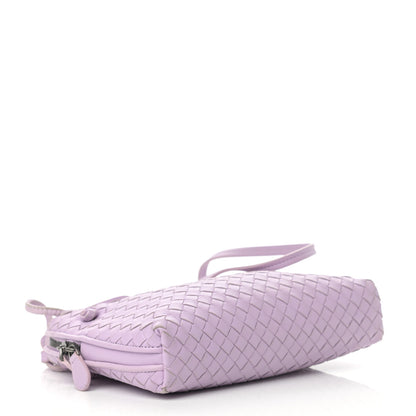 Bottega Veneta Nappa Intrecciato Pillow Crossbody Messenger Parme 5 of 21