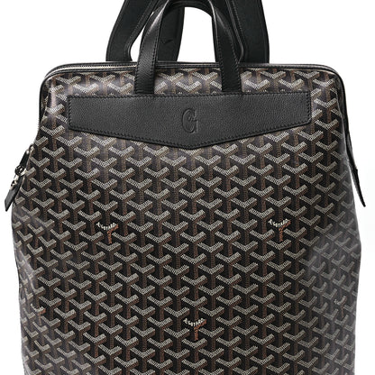 Goyard Goyardine Calfskin Cisalpin Backpack Black 7 of 9