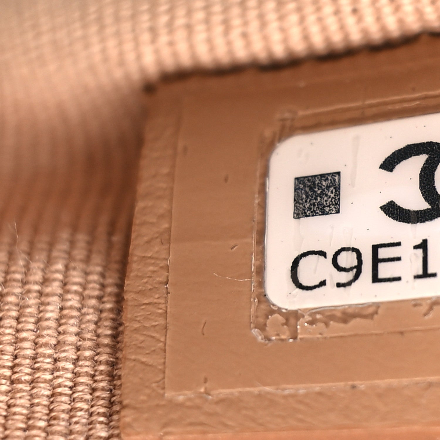 Chanel Caviar Quilted Zip Card Holder Wallet Beige 7 of 7