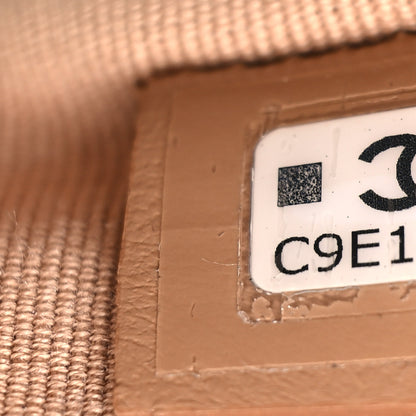 Chanel Caviar Quilted Zip Card Holder Wallet Beige 7 of 7