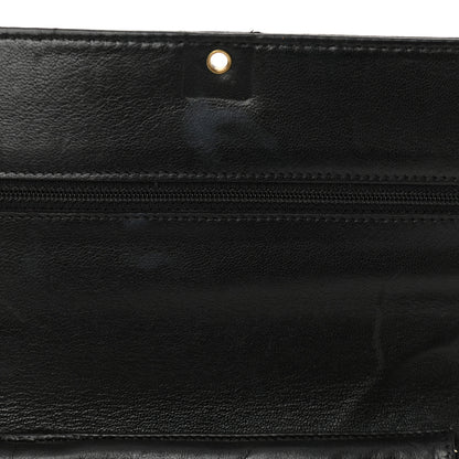 Chanel Caviar CC Wallet On Chain WOC Black 7 of 10