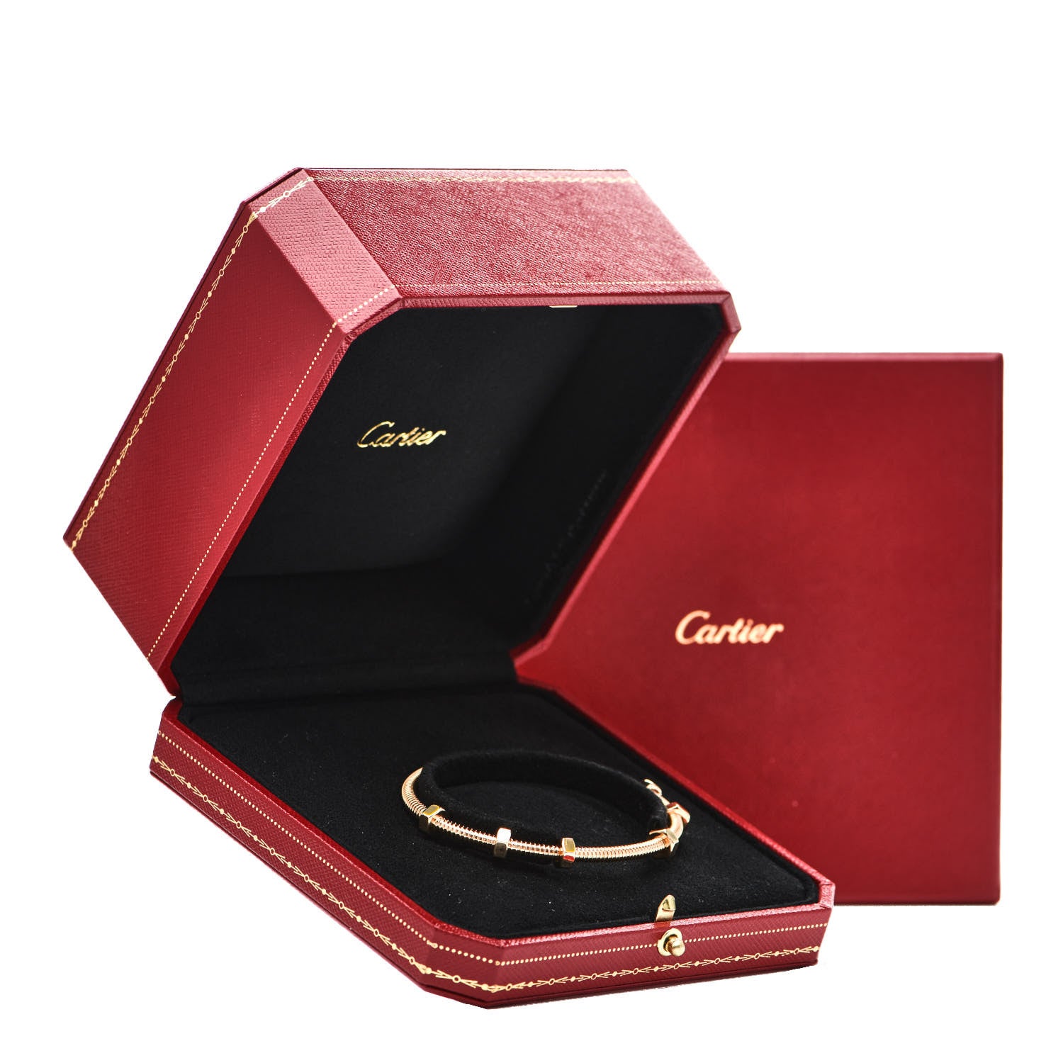 Cartier 18K Pink Gold Ecrou de Cartier Bracelet 18 4 of 4