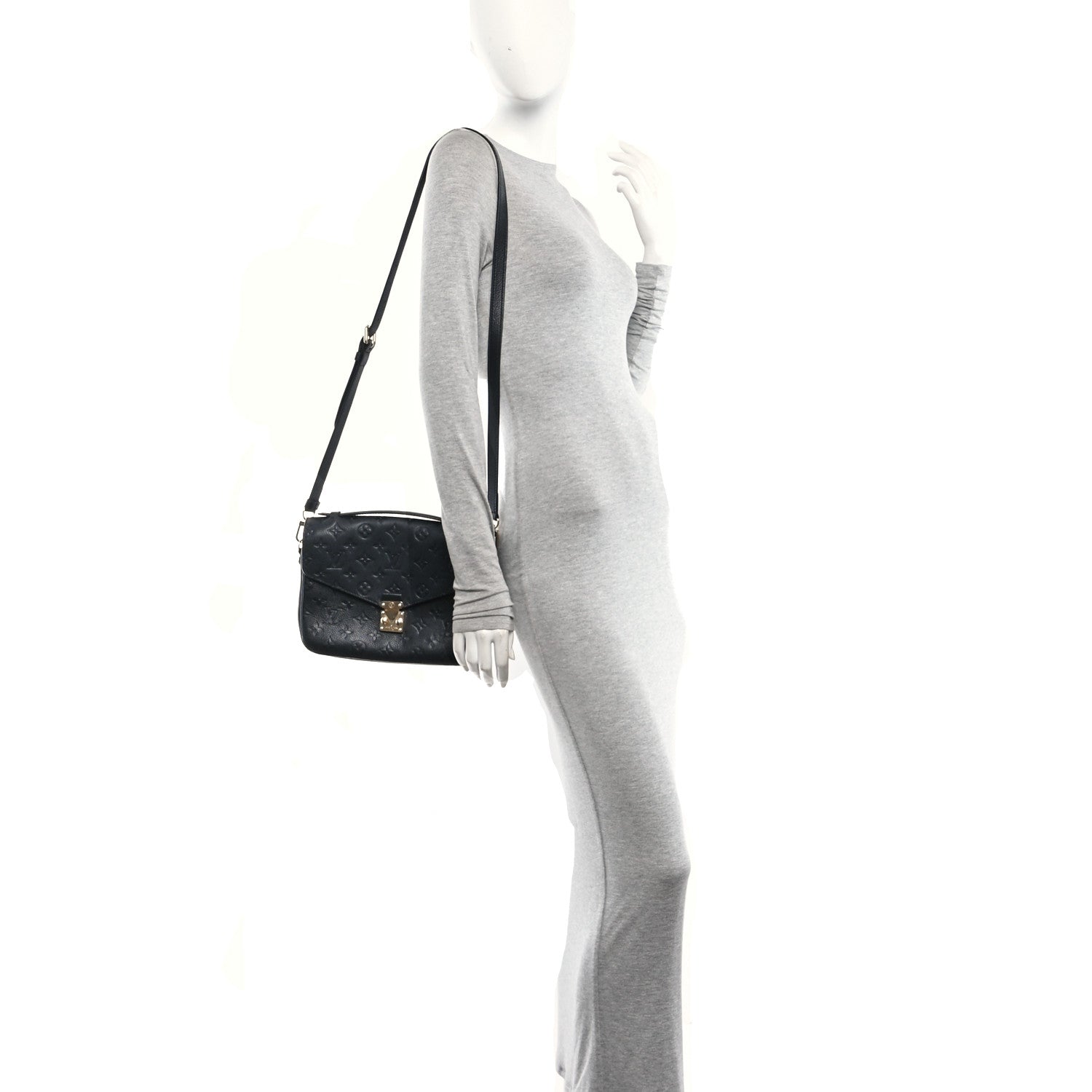 Louis Vuitton Empreinte Pochette Metis Black 2 of 13