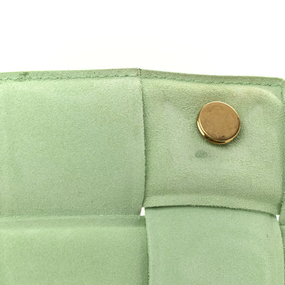 Bottega Veneta Suede Maxi Intrecciato Padded Chain Cassette Crossbody Bag Wasabi 11 of 12