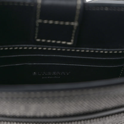 Burberry Canvas Horseferry Print Olympia Crossbody Black 6 of 8
