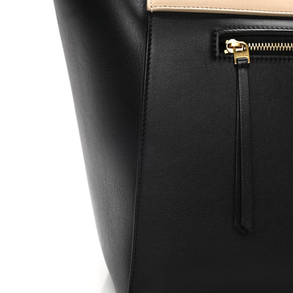 Celine Smooth Calfskin Small Bi-Color Belt Bag Black Cream 13 of 17