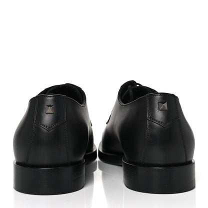 Valentino Garavani Nappa Mens Rockstud Loafers 40.5 Black 5 of 9