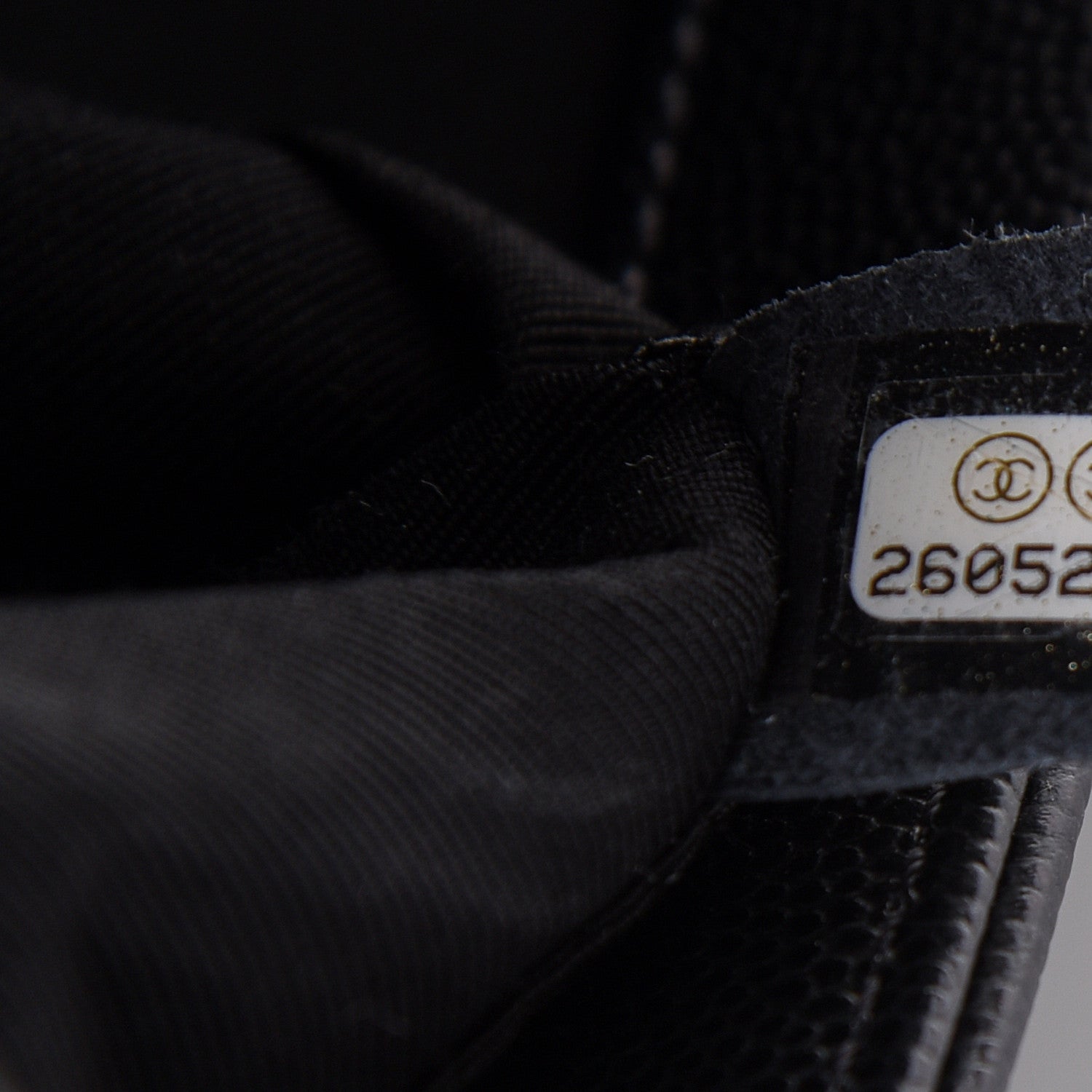 Chanel Caviar Quilted Medium Boy Flap Black 6 of 11
