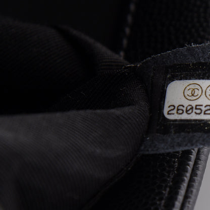 Chanel Caviar Quilted Medium Boy Flap Black 6 of 11