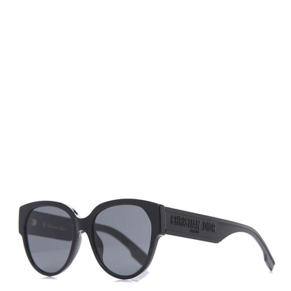 Christian Dior Acetate DiorID2 Sunglasses Black 1 of 8