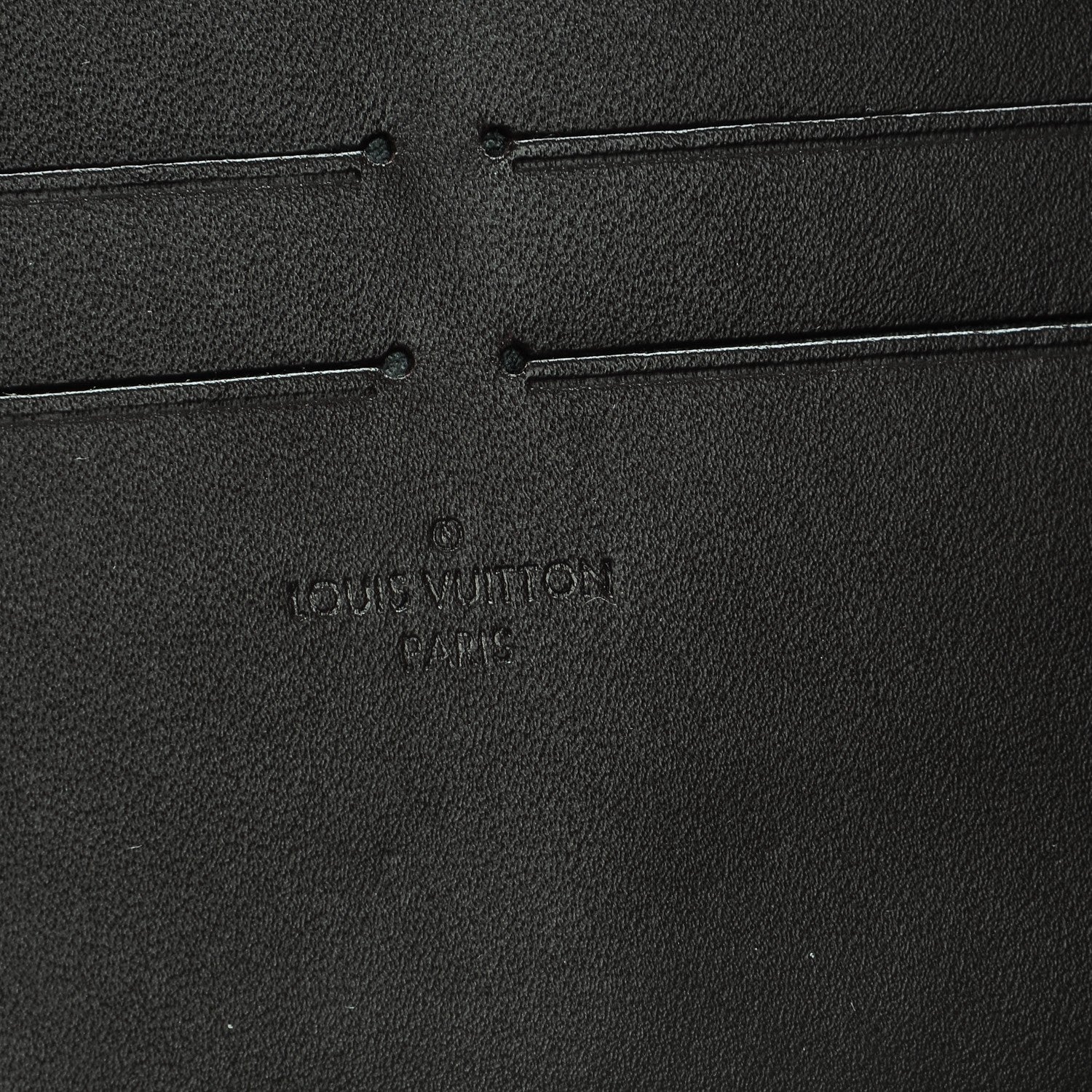Louis Vuitton Calfskin Felicie Chain Wallet Card Holder Insert 6 of 7