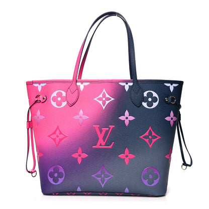 Louis Vuitton Monogram Giant Spring In The City Neverfull MM Midnight Fuchsia 3 of 11