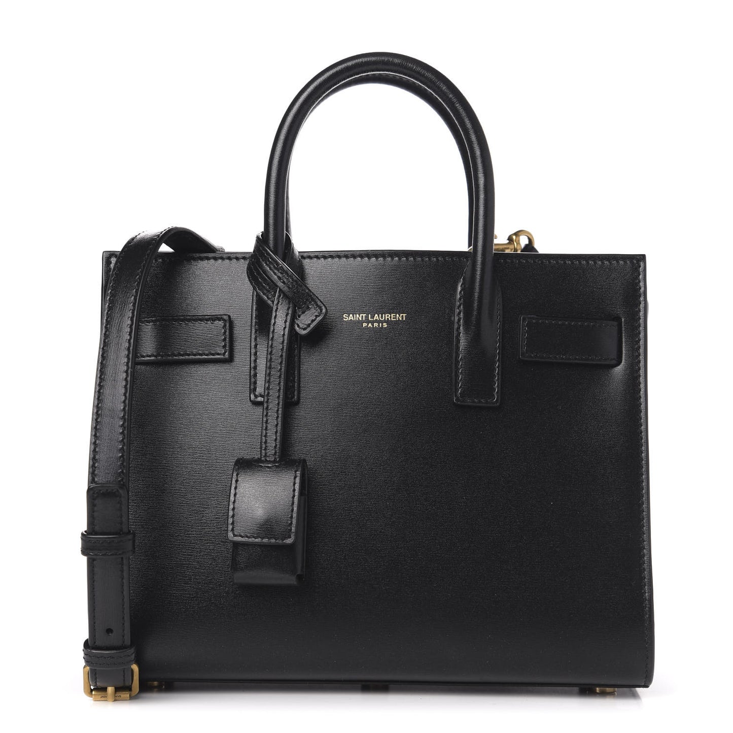 Calfskin Nano Sac de Jour Black