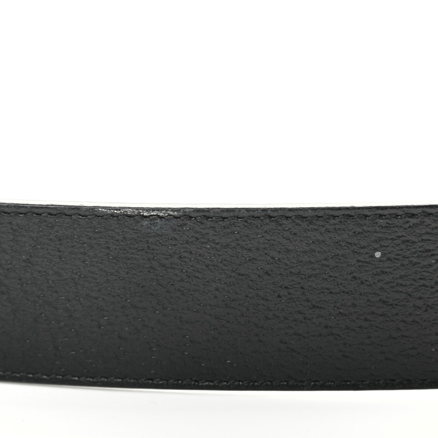 Textured Calfskin Double G 40mm Belt 80 32 Black