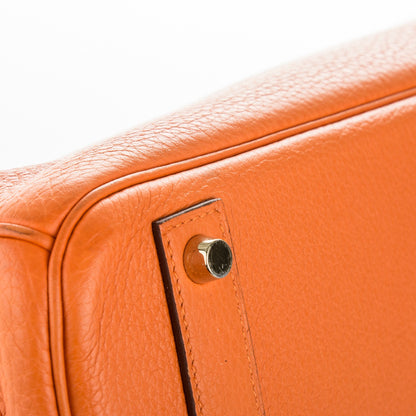 Hermes Togo Birkin 40 Orange 13 of 23