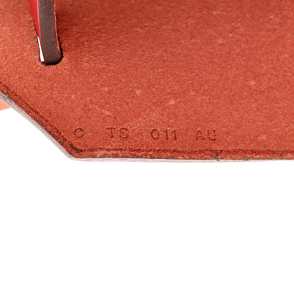 Hermes Military Toile Vache Hunter Herbag Zip PM 31 Rouge Piment 9 of 12