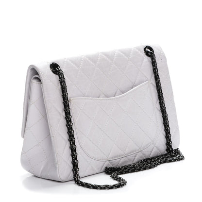Chanel Aged Calfskin 2.55 Reissue 226 Flap White 3 of 12
