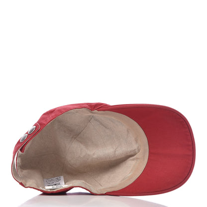 Hermes Cotton Cap 57 Red 5 of 12