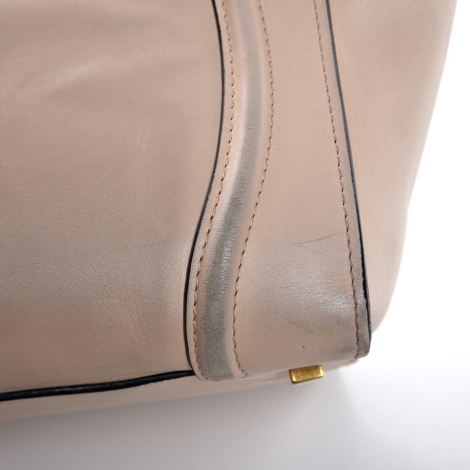 Celine Satin Calfskin Mini Luggage Powder Black 15 of 17