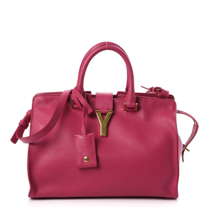 Saint Laurent Calfskin Small Classic Y Cabas Fuchsia 1 of 15