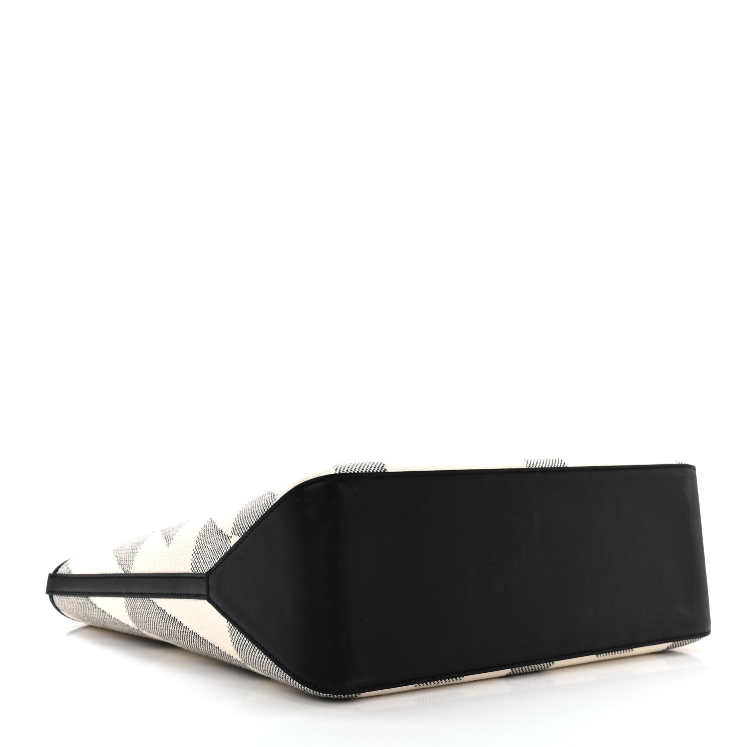 Hermes Swift H Canvas Cabas H En Biais 40 Black Ecru 4 of 10