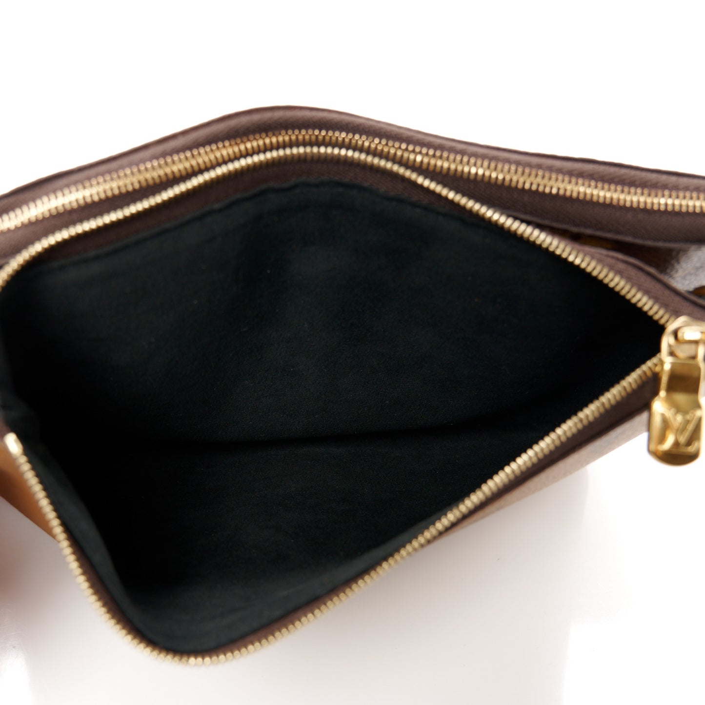 Reverse Monogram Giant Double Zip Pochette