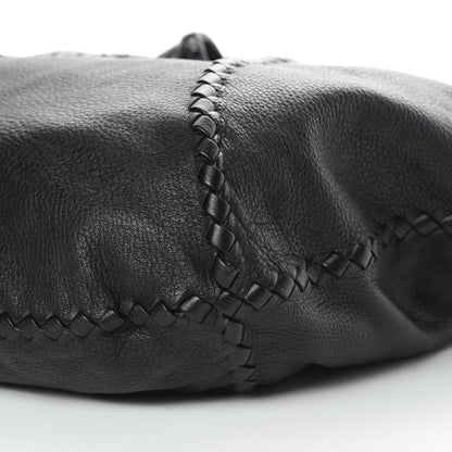 Bottega Veneta Cervo Deerskin Large Hobo Black 10 of 14