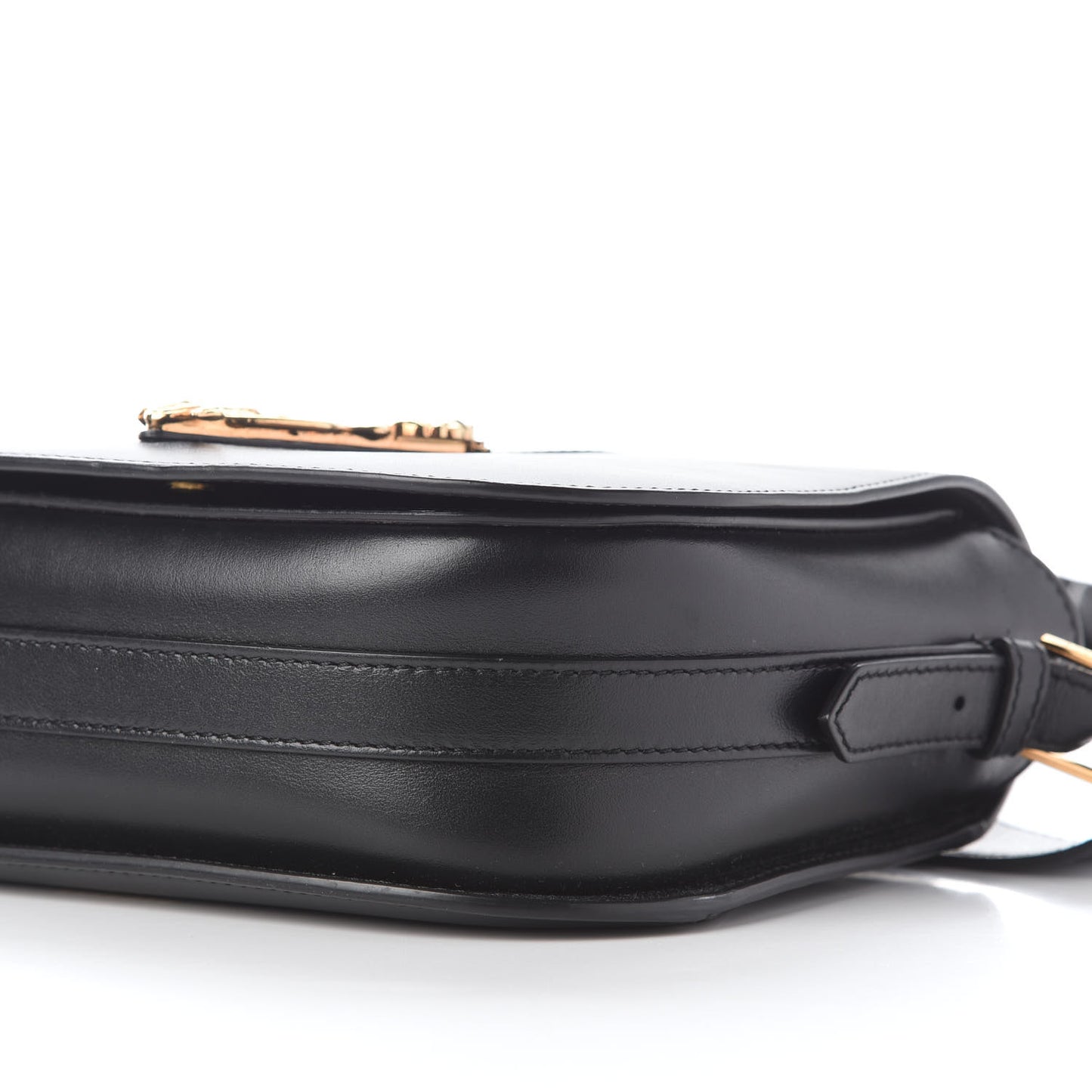Vitello Virtus Shoulder Bag Black