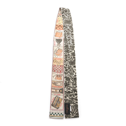Louis Vuitton Silk Jeu De Louis BB Bandeau Kaki 2 of 4