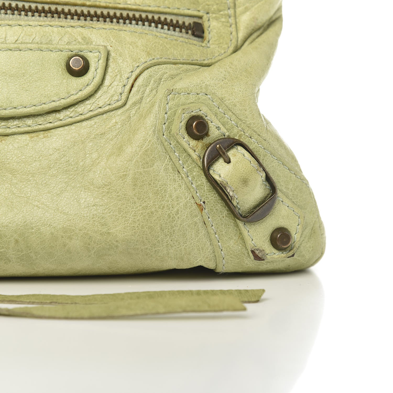 Balenciaga Chevre Mini Classique Light Olive 9 of 22