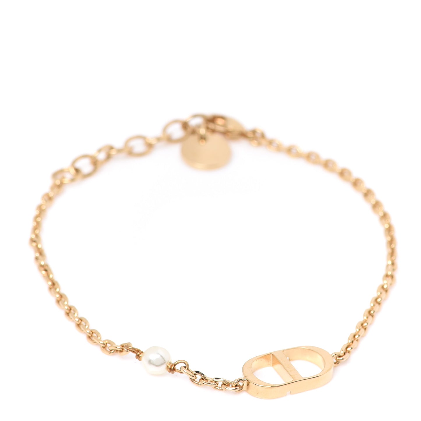 Pearl CD Bracelet Gold
