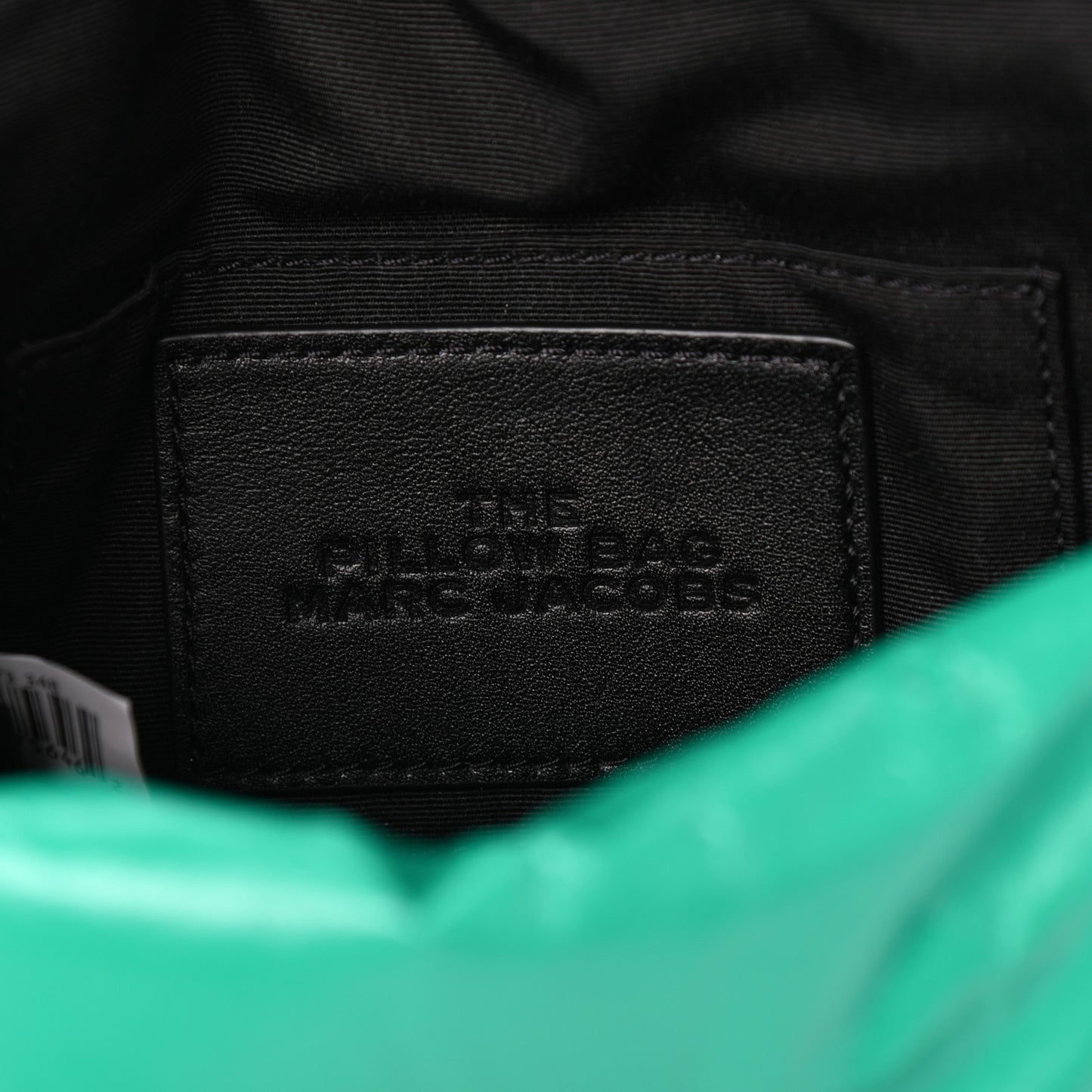 Lambskin The Mini Pillow Bag Emerald
