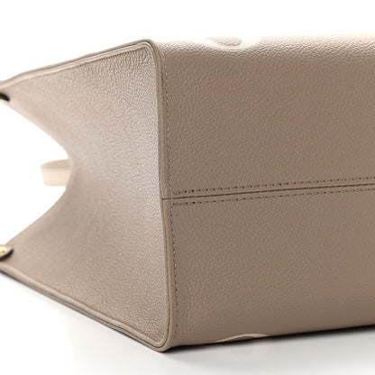 Louis Vuitton Empreinte Monogram Giant Onthego MM Tourterelle Creme 8 of 9