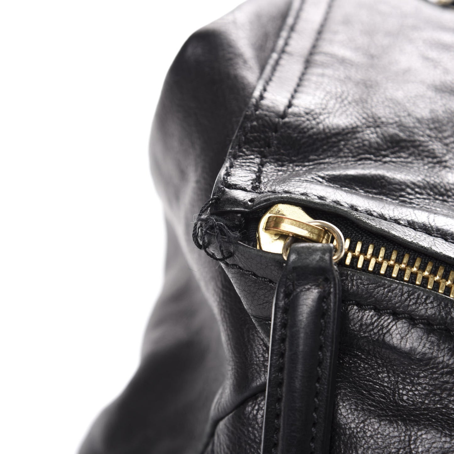 Calfskin Medium Braided Pandora Black