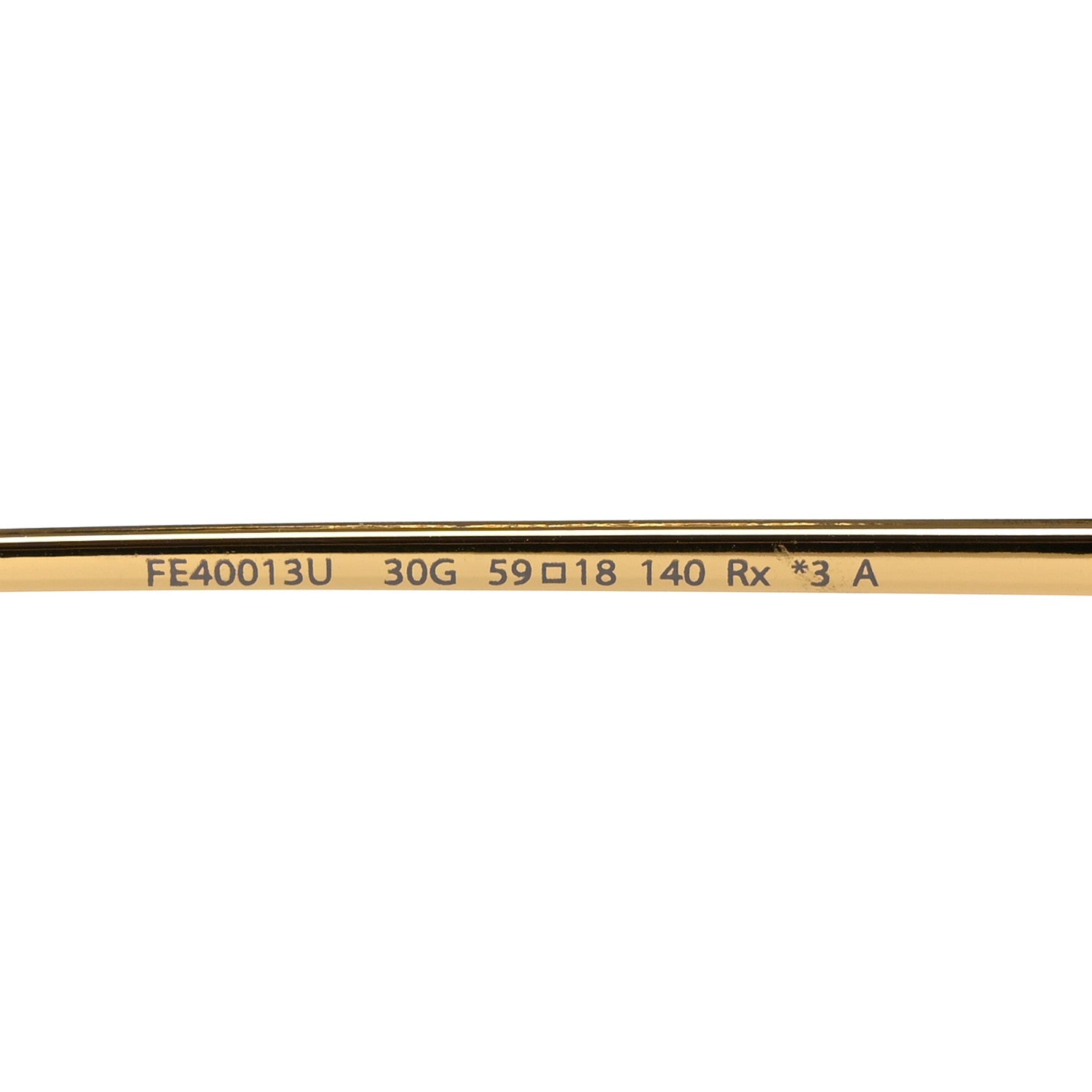 Fendi Metal Fendi Forever Sunglasses FE40013U Pink Gold 5 of 8