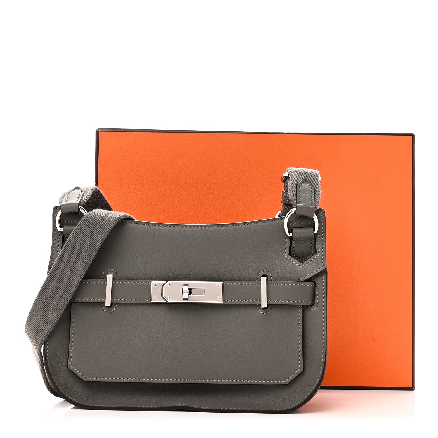 Hermes Swift Mini Jypsiere Gris Meyer 1902408 – FASHIONPHILE