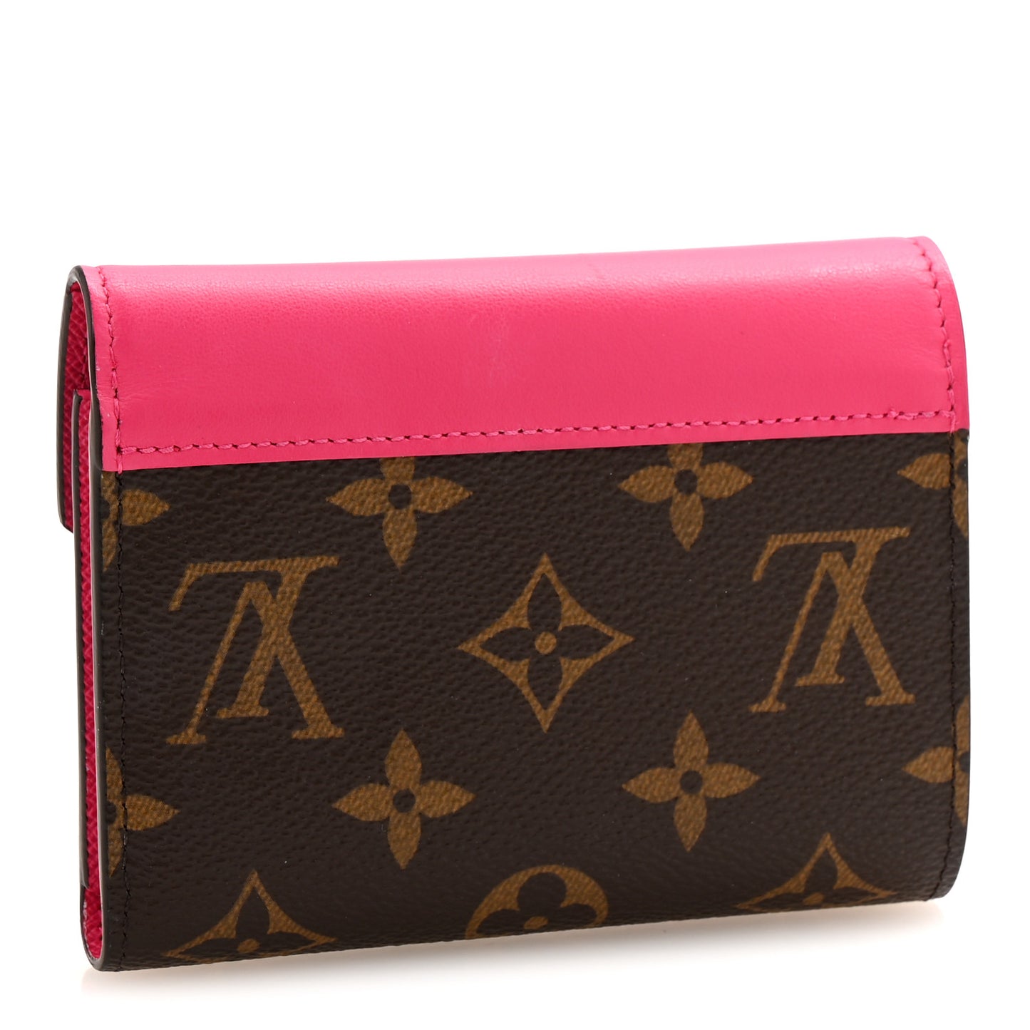 Monogram Victorine Wallet Fuchsia Brown