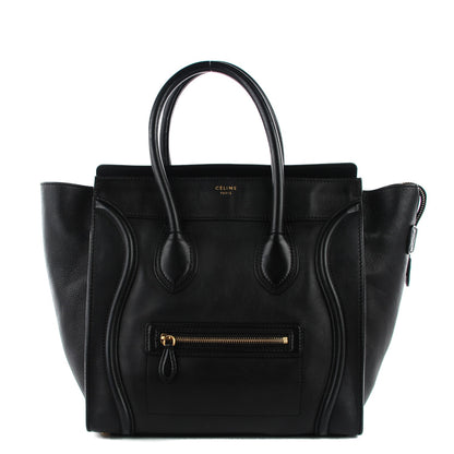 Celine Smooth Calfskin Mini Luggage Black 1 of 9