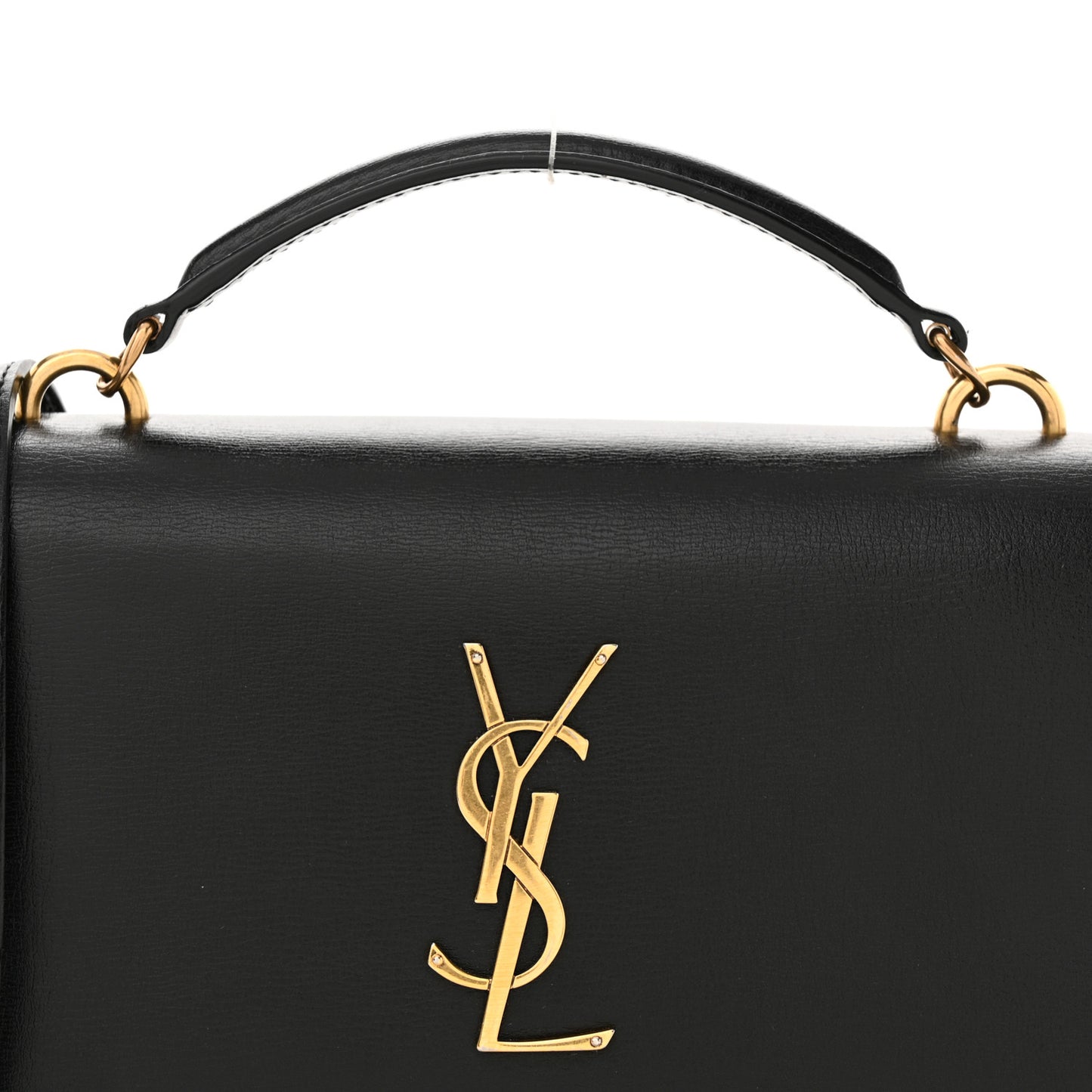 Calfskin Monogram Sunset Chain Wallet Black