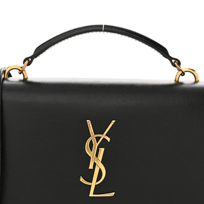 Saint Laurent Calfskin Monogram Sunset Chain Wallet Black 7 of 11